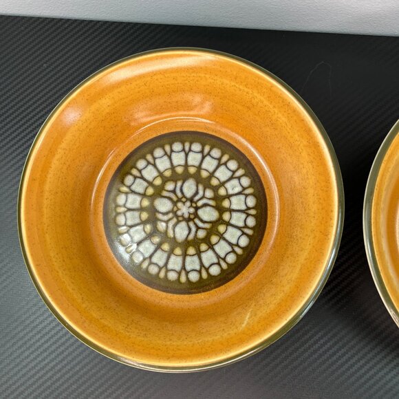 VTG Premiere Gano Dura Stone Cereal Bowls P9201 Japan Stoneware 70’s Set of 2 - Picture 4 of 12